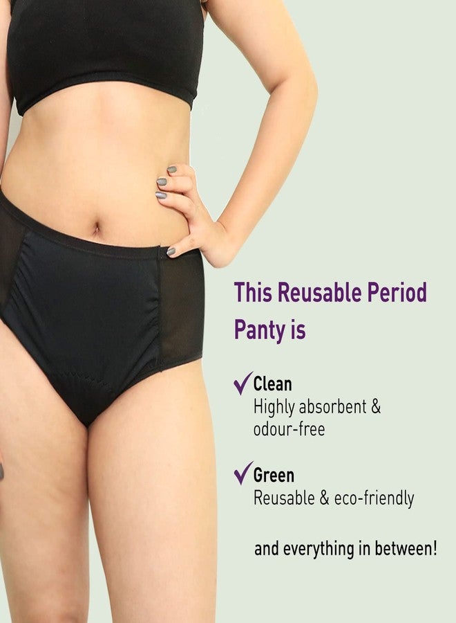 Sirona Reusable Period Panties for Women - Medium Size | Leak Proof Protection for Periods | For Postpartum Bleeding, Urinary Incontinence & Vaginal Discharge - Image 3